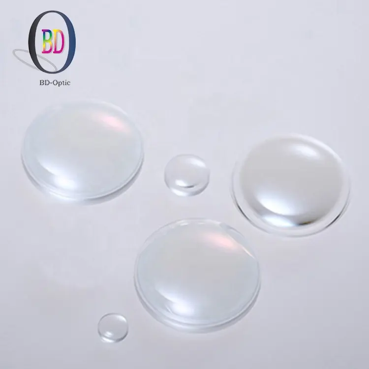 Geformte kunden spezifische Borosilikat-LED-Glas linse kunden spezifische 4mm optische Glas linse