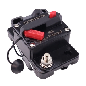 Interruttore Automatico Manuale 30A-300A con Portafusibile Impermeabile 12V-48V DC per Protezione Batteria di Barche, Camper e Yacht - Product Image 2