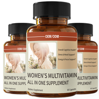 Complément multivitaminé OEM pour femmes adultes, améliore l'immunité, en capsules