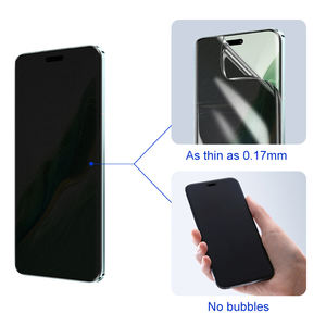 ฟิล์มกันรอยไฮโดรเจล TPU ป้องกันรอยนิ้วมือ 2.5D/3D แบบนิ่ม ป้องกันรอยขีดข่วน ฟิล์มกันมองเห็นสำหรับโทรศัพท์มือถือ 15 Pro Max กล้อง - Product Image 5