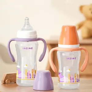 Kids Drinking Learner Cups Detachable Handle Bottle 250ml Water Sippy Bottle Easy Cleaning Kids Baby Sustainable Random