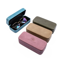 Étui à lunettes rigide personnalisé avec logo en relief – Boîte de rangement durable pour lunettes, support portable pour usage quotidien et voyage