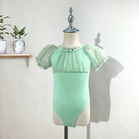 Jupe tutu colorée à manches bouffantes pour filles, tutu de ballet pour enfants
