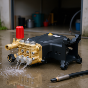 Bomba de Agua a Presión Triplex de 4000 Psi y 4.0 Gpm de Alta Resistencia con Montaje Directo para Limpieza a Alta Presión - Product Image 2