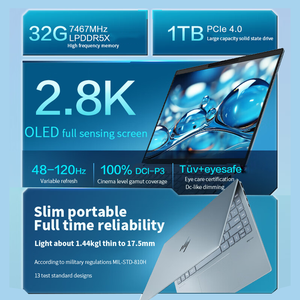 <span class=keywords><strong>HP</strong></span> Probook 14 "ordinateur xách tay máy tính xách tay máy tính xách tay Intel ultra7 32GB 1TB SSD ARC đồ họa 2880x1800 120Hz kinh doanh máy tính xách tay - Product Image 3