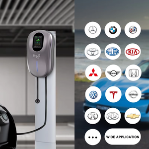 Chargeur de véhicule électrique bidirectionnel Type 1/<span class=keywords><strong>Tesla</strong></span> 40A 48A avec application, station de recharge EV IP65, chargeur AC domestique pour véhicule électrique - Product Image 6