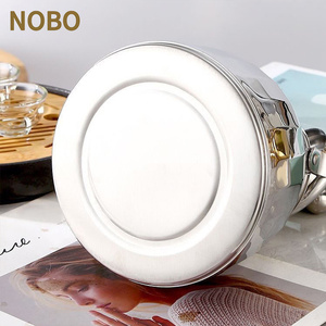 Vàng cắm trại Ấm đun nước thép không gỉ cà phê nồi ấm trà với Infuser cho trà lỏng - Product Image 6