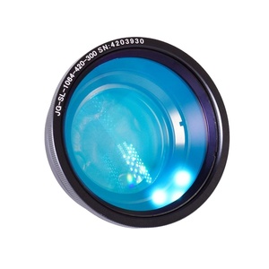 Lente de enfoque para láser de longitud de onda de Singapur, lente de escaneo F-theta, 1064nm, 70/110/150/175/200/300mm - Product Image 1