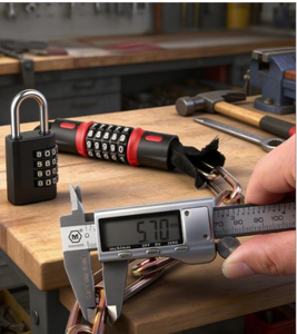 Candado para Bicicleta, Candado de Combinación de Cinco Dígitos para Bicicleta Eléctrica, Candado para Bicicleta de Montaña, Equipo Antirrobo para Ciclismo - Product Image 2