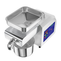 Mini maison presseur d'huile petit 3-5 kg/h cacahuète cacao noix de coco sésame noix d'olive vis huile froide presse Machine