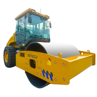 Compacteur de sol neuf de 18 tonnes et 118 kW, rouleau vibratoire à tambour unique XS183J pour les chantiers de construction industriels