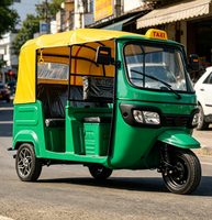 Tricycle taxi électrique Bajaj de haute qualité, best-seller, fabriqué en Chine, véhicule de transport de passagers pour l'exportation