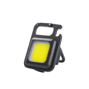 Mini lampe torche à clé COB, lampe de travail rechargeable, lampe de poche pour le camping en plein air - Product Image 1