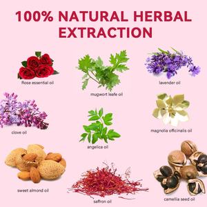 Huile essentielle pure de qualité supérieure Chinaherbs pour les soins intimes et les massages, huile de Yoni blanchissante à étiquette privée pour l'hygiène féminine - Product Image 2