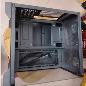 Hot Selling White Gaming PC <b>Case</b> Full Tempered Glass MATX ITX Chassis Ocean View RGB Fans <b>computer</b> <b>case</b> - Product Image 6