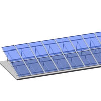 Support de montage de trépied réglable solaire galvanisé en Offre Spéciale pour toit plat 60 m/s charge de vent, signe d'art de durée de vie de plus de 25 ans
