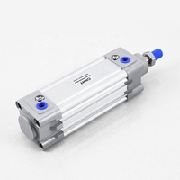 Cylindre pneumatique standard européen ONNT ISO6431 type DNC 32 40 50 63 80 100 125 mm Cylindre pneumatique à double action