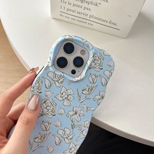 <span class=keywords><strong>Il</strong></span> giglio fresco e in stile è adatto per la custodia del telefono Apple 16promax wave per iPhone15 nuovo modello 14 13 - Product Image 6
