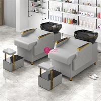 Fauteuil de lavage électrique et lit de lavage en cuir PU écologique Yicheng Beauty pour salon de beauté avec couleur au choix
