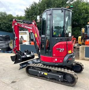 Mini-excavatrice Yanmar ViO27 d'occasion, mini-chenille d'occasion, 3 tonnes, moteur Changchai, pelle compacte, emballage EPR Allemagne - Product Image 3