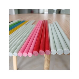 Haoli, venta al por mayor, varilla de fibra de vidrio no conductora de alta calidad para palo de escoba/techo de invernadero/banderas de marcado/tienda - Product Image 3