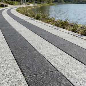 Vente en gros usine : Dalles de pavage extérieures en <span class=keywords><strong>PC</strong></span> à texture litchi, résistantes à la pression, en stock, pour places publiques, parkings et allées - Product Image 2
