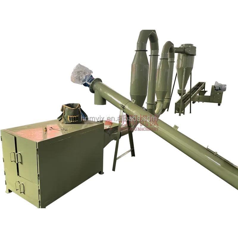 China Small Hot Airflow Type Rice Husk Bamboo Biomass Wood Sawdust Powder Pipe Dryer Drying Machine For Sale Price