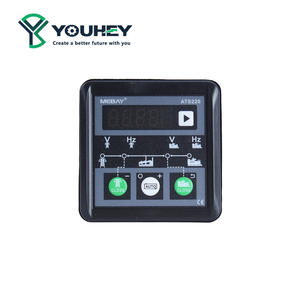 Groupe électrogène diesel monophasé Mebay ATS220, type silencieux, avec contrôleur ATS à faible bruit pour démarrage/arrêt automatique, sortie AC - Product Image 1