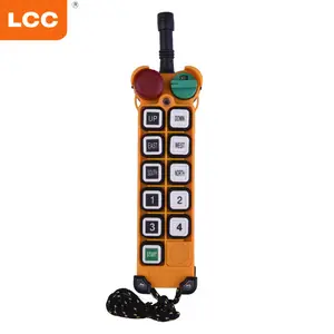 F24-10S Telecrane 10 Single Button Industrial Remote Control Radio Crane Remote Control