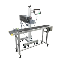 Machine de marquage laser volante Willita Co2 30W 60W imprimante laser de date d'expiration d'étiquette de bouteille en plastique pour ligne de production
