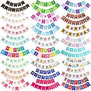 EASTTERN Guirnalda de Papel Dorada con Diseño de Cola de Pez para Cumpleaños Infantiles, No Tóxica y Reutilizable, Artículos para Fiestas - Product Image 1