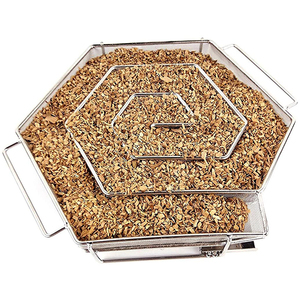Amplebbq Générateur de fumée à froid en acier inoxydable 304 résistant à la chaleur, robuste, pour barbecue au charbon de bois, <span class=keywords><strong>fumage</strong></span> de viande et copeaux de bois facile - Product Image 5