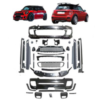 Kit de conversion de haute qualité pour BMW Mini R56 2007-2013, style JCW, comprenant kit carrosserie, pare-chocs, pièces de voiture, lèvre avant, jupes latérales et calandre