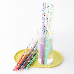 Pajitas Reutilizables de Plástico Personalizadas, Pajitas de Boba en Colores Pastel, Pajitas Divertidas que Cambian de Color para Fiestas - Product Image 6