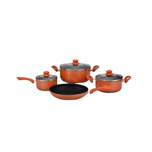 Juego de utensilios de cocina antiadherentes de aluminio, cerámica, tamaño personalizado, 4(7) piezas, con mango de baquelita - Product Image 1