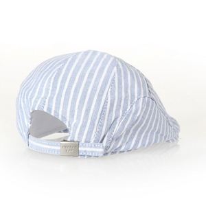 Chapeau béret pour enfants rayé d'hiver 100% coton motif rayé enfant tout-petit petit garçon bébé casquette casquette de newsboy - Product Image 3
