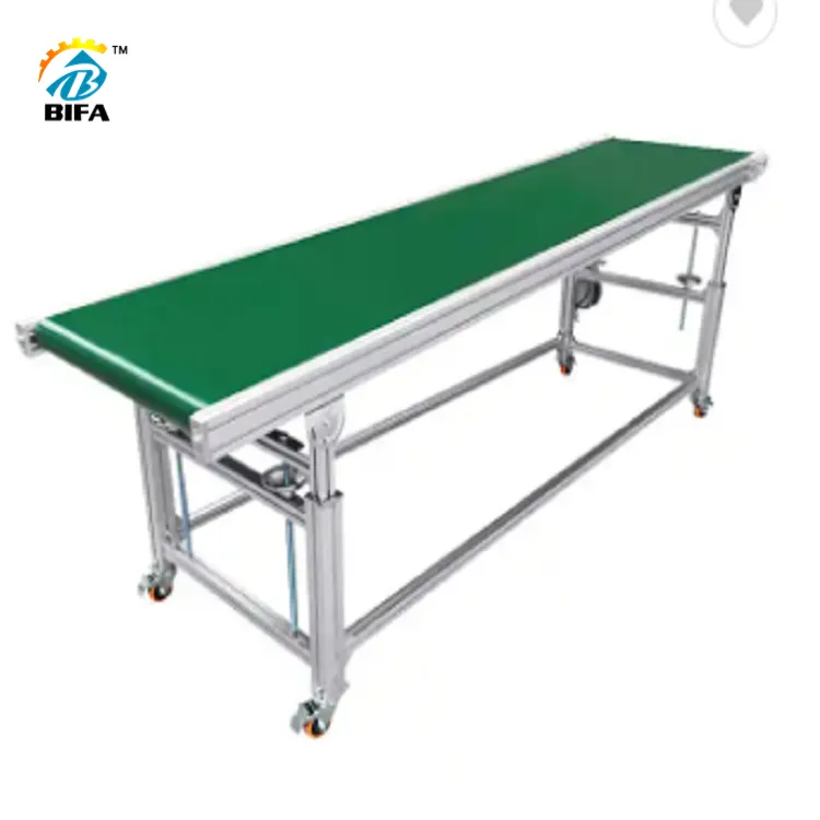 2023 Pvc Hot Sale carbon steel material Belt Conveyor packing sorting conveyor convoyeur bande industriel