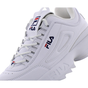 Zapatillas para caminar Fila Disruptor II blancas y azules para niño - Product Image 2