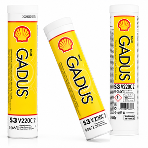 Graisse Shell Gadus S3 V220C 2, cartouche de 400g, haute température, EP2, complexe au lithium, lubrifiant à haute capacité de charge, graisse EP2 - Product Image 5