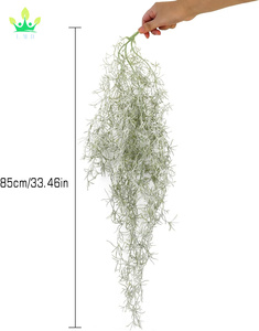 <span class=keywords><strong>Musgo</strong></span> <span class=keywords><strong>español</strong></span> artificial para plantas en maceta, guirnalda colgante, planta verde para manualidades, jardineras, decoración interior al aire libre - Product Image 2