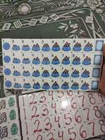 Jeu de tuiles de Mahjong américaines en acrylique, inspiré des chiots, bicolore blanc et rose, motifs os de chien et floraux, pour la maison, la table et les jeux de loisirs