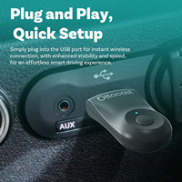 Ottocast Arrival Mini Smart Box Carplay Dongle sans fil Android Auto Adaptateur Carplay filaire vers Android Auto sans fil