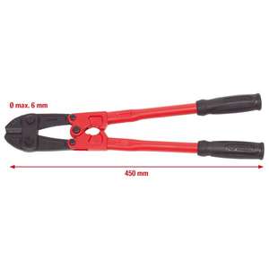 KS TOOLS - 118.0142 Coupe-boulon avec pieds en tube d'acier-EAN 4042146274187 CUTTING BOLT CUTTERS - Product Image 2