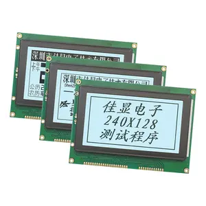Оптовая цена 240X128 точечный матричный дисплей SJXD240128A-1 FSTN положительный ЖК-дисплей модуль подсветки ЖК-дисплея