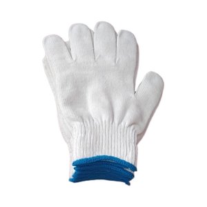 Gants OMET TC/CVC (Coton + Polyester) du Vietnam, avec manchette de sécurité texturée, respirants, sans silicone, durables, 7 oz - Product Image 2