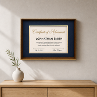 Cadre photo personnalisé HuaJia à changement de couleur, cadre personnalisé pour diplôme en plastique, vente en gros, cadre créatif mural pour certificat