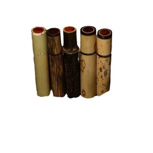 Retro Style Bamboo Tinder Lighter Rechargeable USB Electric Windproof For Cigarette Travel - Product Image 4