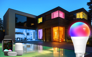 Bombilla LED Inteligente WiFi <span class=keywords><strong>Apple</strong></span> <span class=keywords><strong>HomeKit</strong></span> E27 RGBWC, Funciona con Control por Voz Siri, Control Remoto por Aplicación, Regulable, Conexión por Escaneo - Product Image 5