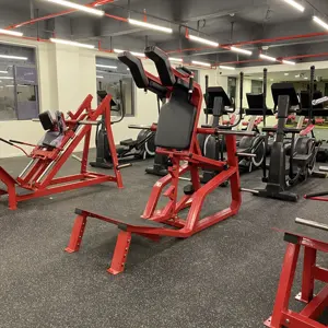 Peralatan Gym Cross Fit Squat setengah daya rak kandang Super jongkok A3-065 grosir Gym komersial peralatan kebugaran