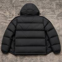 Vestes matelassées en duvet de canard blanc pour hommes, vêtements d'extérieur en coton de haute qualité, style streetwear, fabrication OEM personnalisée